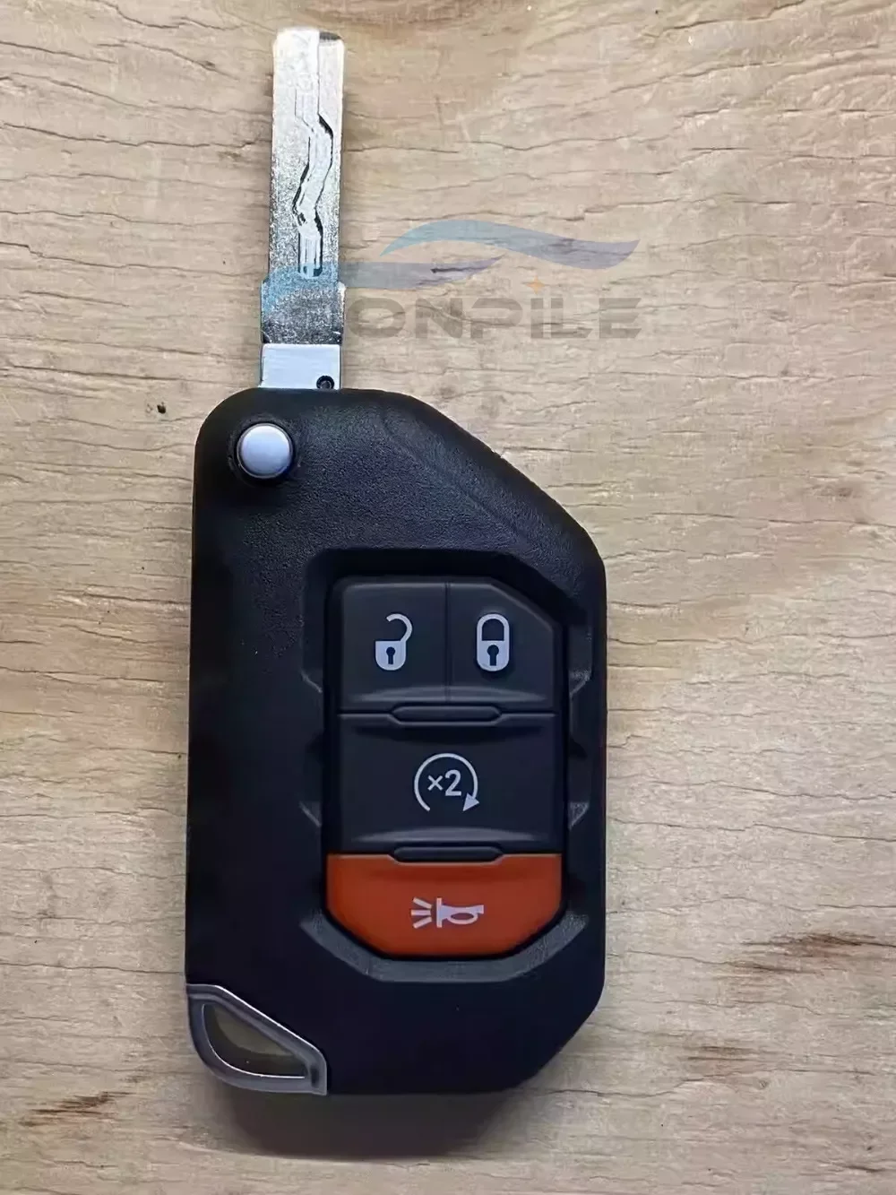 For Jeep Wrangler JL Upgrade American Standard Intelligent Remote Control 1pcs