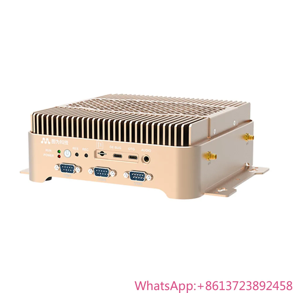 OEM ODM Nvidia Jetson AGX ORIN 64GB 275TOPS T906G Gateway de Computación de Borde con IA, 8 GMSL GNSS RTK, Solución de Inteligencia Artificial
