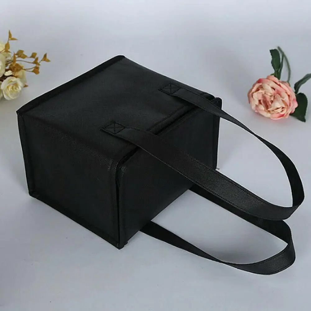 

Reusable Thermal Bag Insulated Beer Cooler Bag Outdoor Bento Supplies Camping Meal Bags Zip Picnic BBQ Drink Pack Lunch Tri P2E1