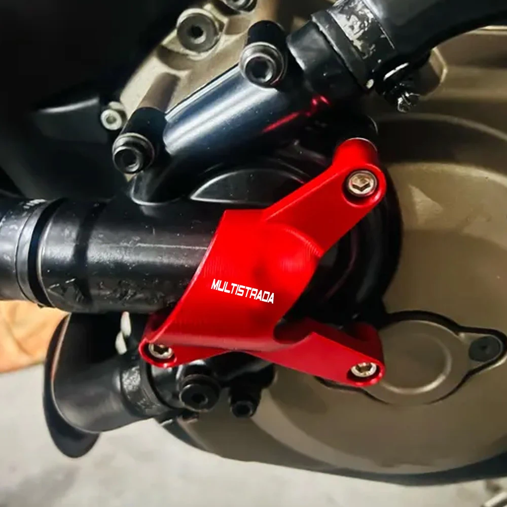 For Ducati MULTISTRADA 1200 Enduro 1200 S Pikes Peak 1200 950 950S 2015 2017~2021 22 Motorcycle Water Pump Cover Guard Protector