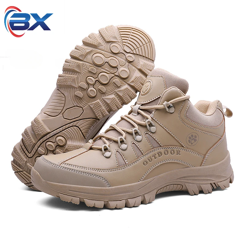 2023 New Men\'s Outdoor Hiking Shoes Non-slip and Wear-resistant Outdoor Sports Shoes size 38-45