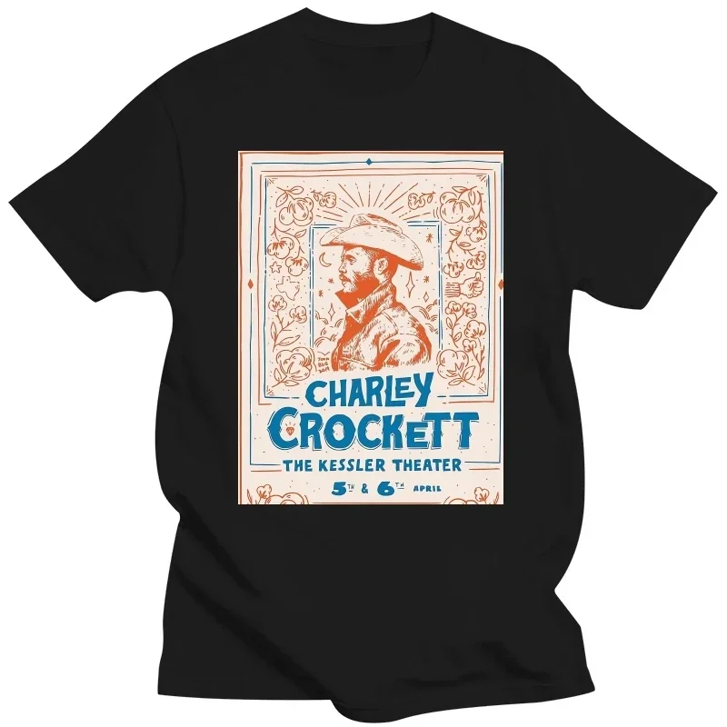 2024 Hot Sale T-Shirt Charley Crockett Country Alternative Rock Unisex Heavy Cotton Tee