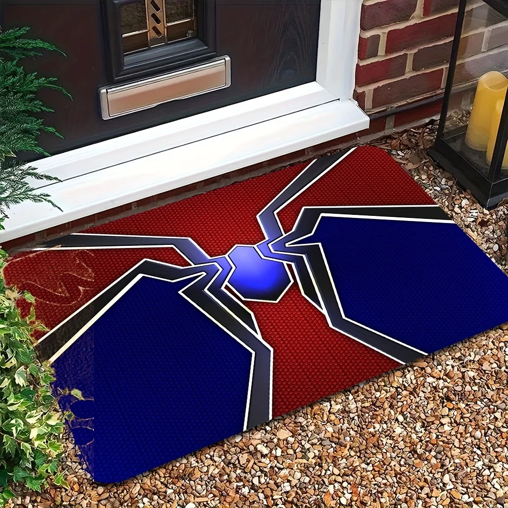 

1 шт. коврик для ванной Marvel «Человек-паук», нескользящие коврики для ванной комнаты различных размеров, подходят для ванных комнат, прихожих, прачечных.