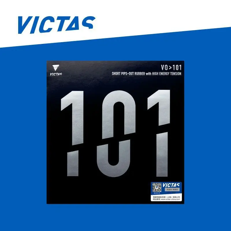 victas-vo-101-short-pips-out-table-tennis-rubber-high-energy-tension-tensor-sponge-fast-knuckle-ball-offensive-ping-pong-rubber