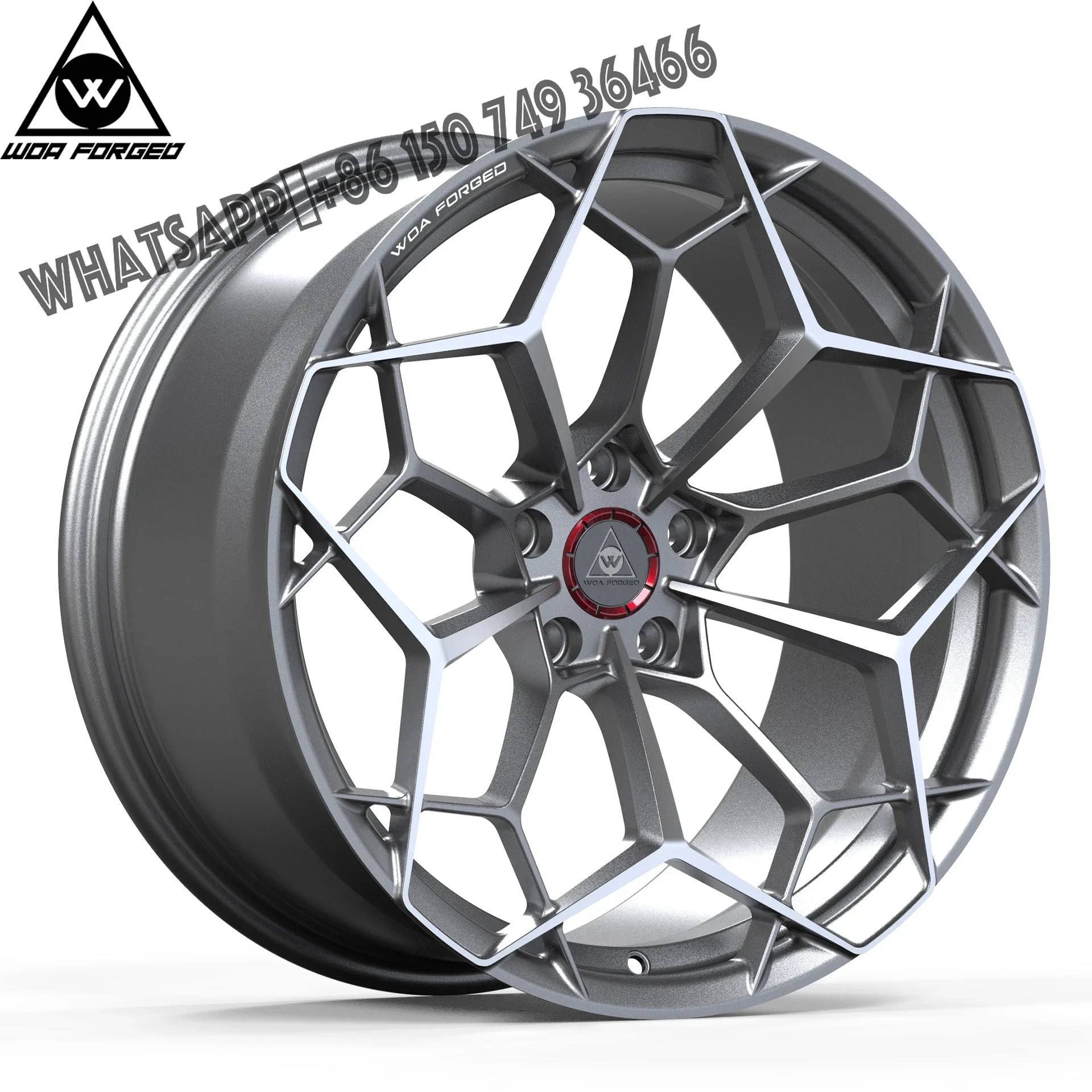 

WOA Racing Car Wheels 19 20 21 22 23 Inch 5x120 5x130 5x112 Custom ODM Forged Alloy Rim for Porsche Mclaren Lamborghini Ferrari