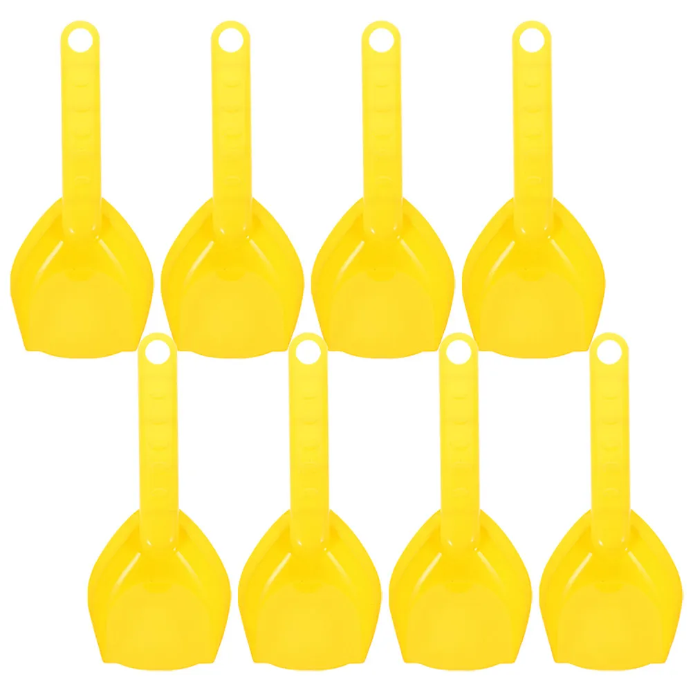 8Pcs Beach Sand Shovels Plastic Bright Colors Lightweight for Outdoor Beach Garden Pool Sand Digging Shovels Set