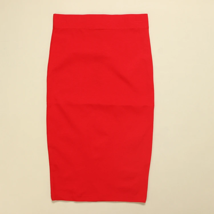 Slim Fit Midi Rok D694 Dames Faion Lente Zomer ort Rokken Bodycon Rokken Andere Patronen Zomercollectie