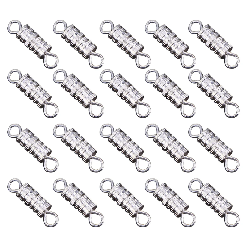 Screw Type Clasp Bracelet Barrel Necklace Key Ring Jewelry Clasps Making Supplies for