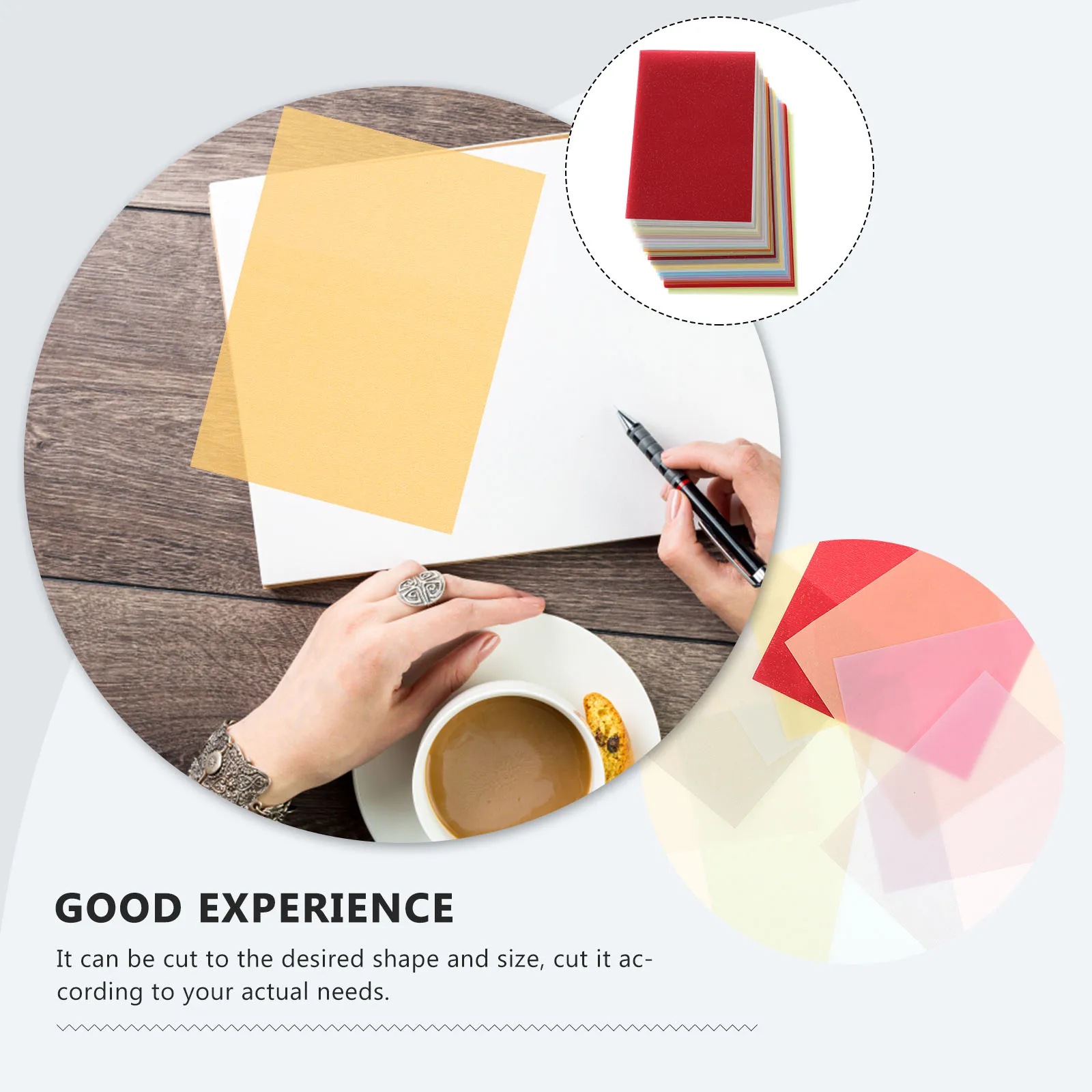 50 ورقة من ورق التتبع الاحترافي لرسم النسخ على الطين الخشبي المعدني