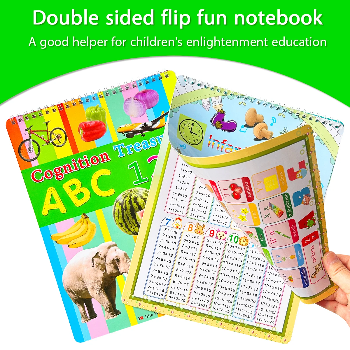 Cognitive books featuring animals, colours, letters, numbers and more help children enhance their learning abilities. Educationa