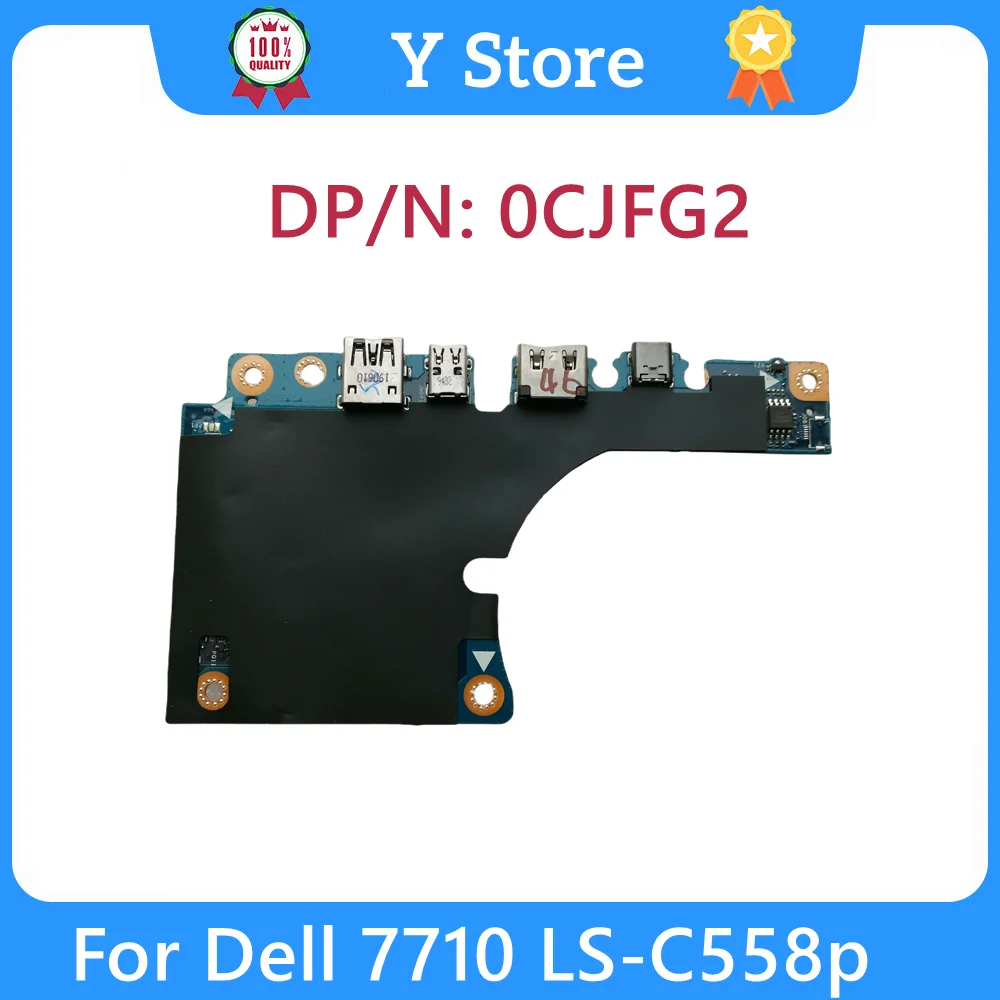 Y Store New CN-0CJFG2 Dell FOR Precision 7710 M771 Left-side IO Circuit Board with Ttype-C / USB / Mini DP Ports LS-C558P 0CJFG2