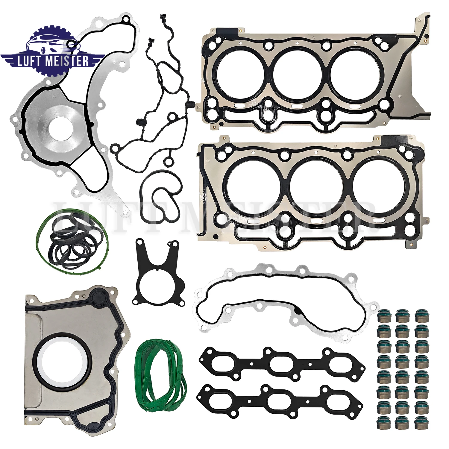 

M000275289 Gasket set for Maserati GHIBLI 2014-2022 QUATTROPORTE 3.0L 2014-2017 M000324016，M000324017,M000302852，M000303029