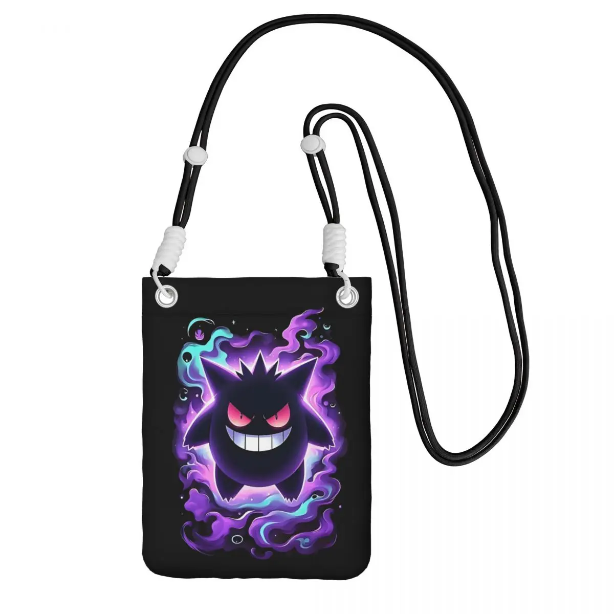 

Custom G-Gengares Carry A Mobile Phone Bag Diagonally Women Men Cool Evil Smile Mobile Phone Bag for Traveling Phone Money Pouch
