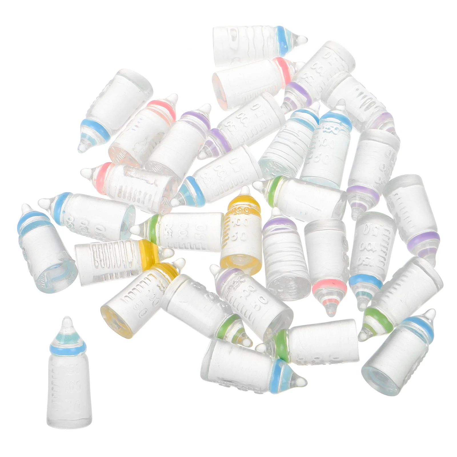 30 Pcs Infant Toys Baby Bottle Mini Decor Decorations Party Supplies Bag Fillers