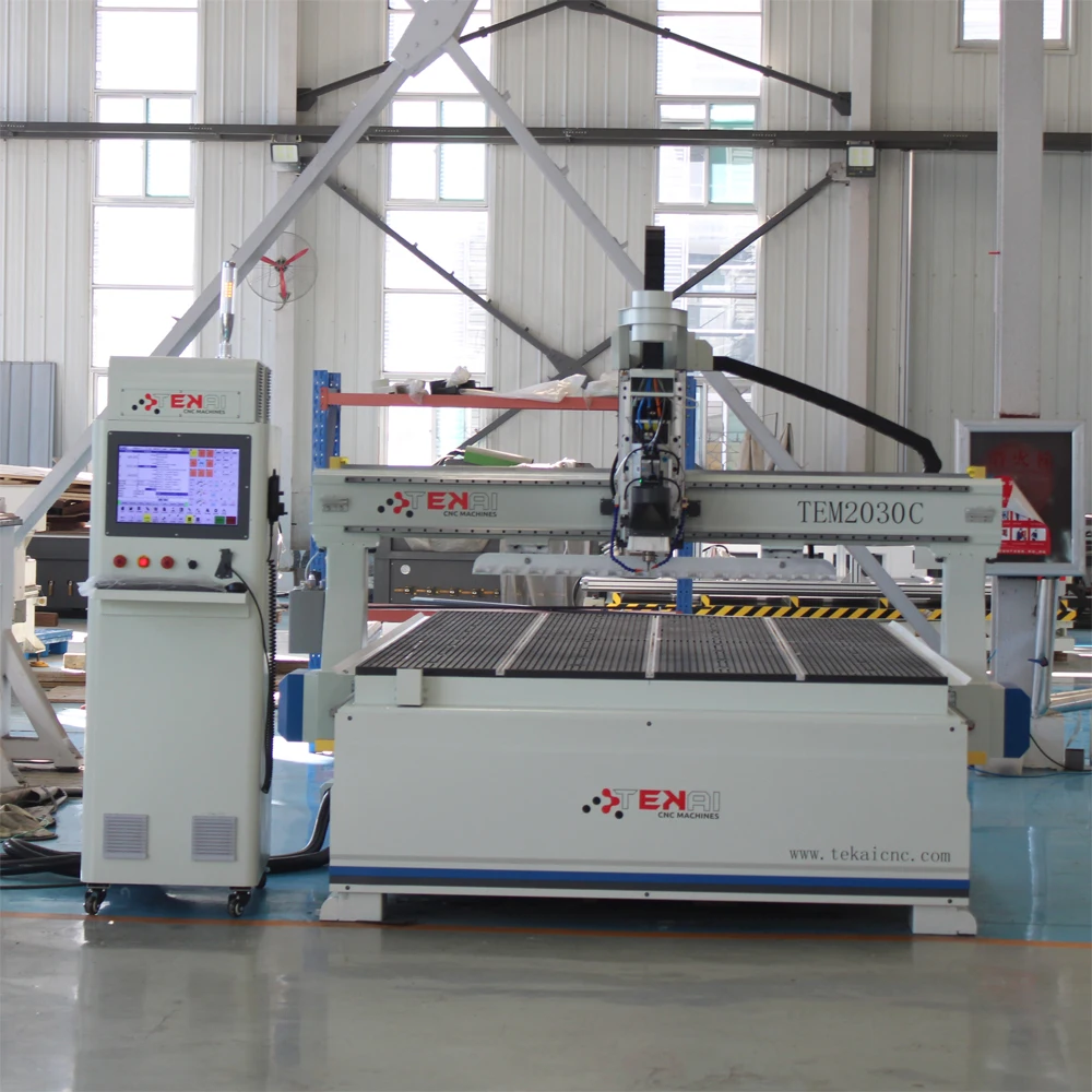 2030 2040 Atc Router CNC Machines For Carpentry 3 Axis CNC Wood Machine With Vacuum System And Dust Collector