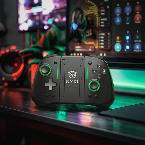 NYXI Hyperion Pro para Switch2/Switch Controlador de juego Bluetooth Gamepad inalámbrico negro
