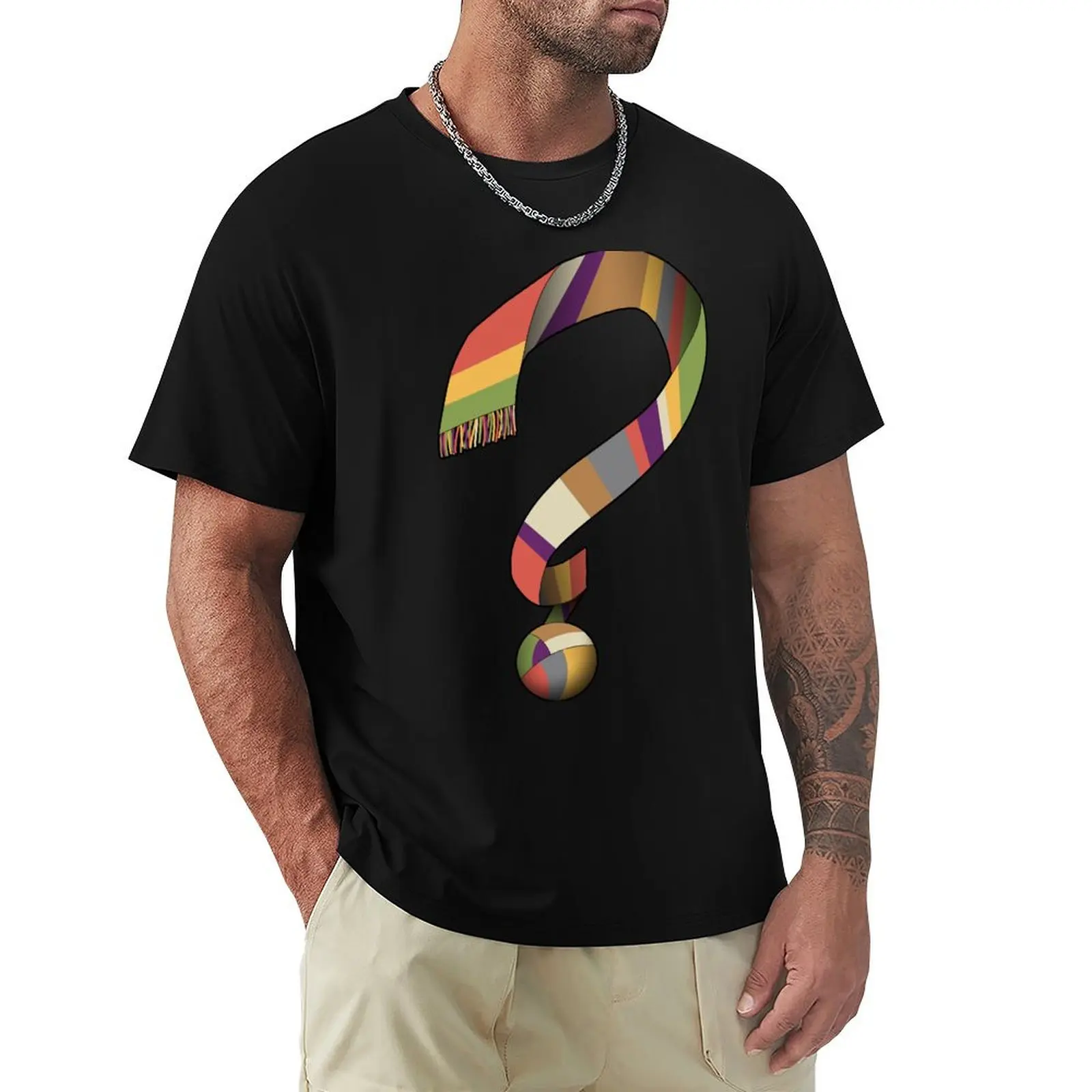 

Who Scarf T-Shirt kawaii clothes gifts for boyfriend korean fashion essential t shirt fitted t shirts for men