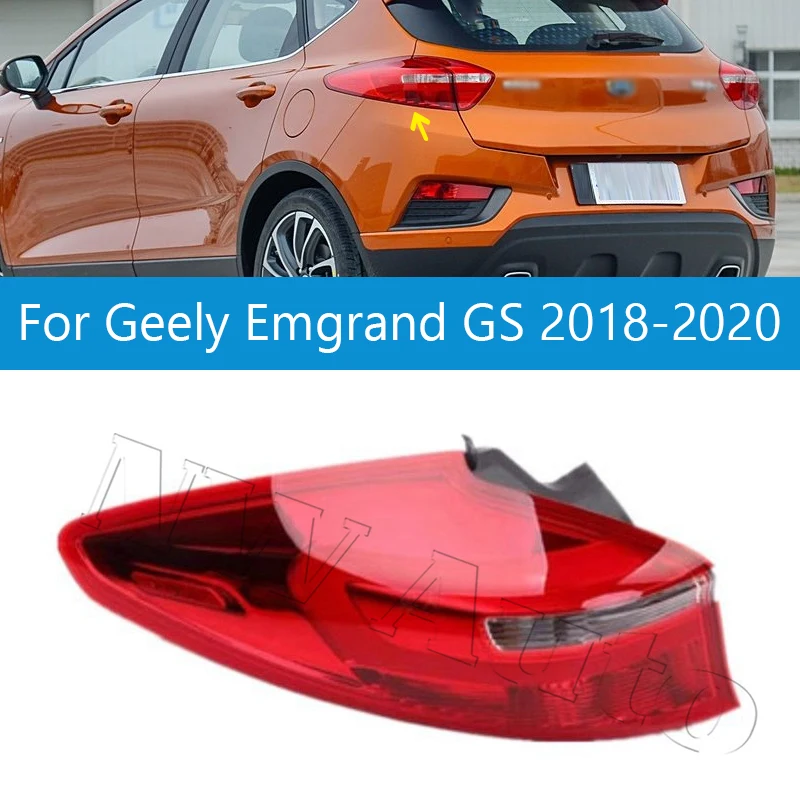 

Задний фонарь стоп-сигнала для Geely Emgrand GS 2018-2020, задний бампер, внутренний внешний задний фонарь, стоп-сигнал