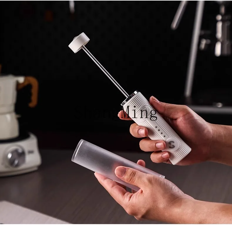 ZYY มือถือไฟฟ้าเครื่องโฟมนมกาแฟนมโฟมเครื่องใช้ในครัวเรือน Beat นมโฟมบาร์ Stirrer