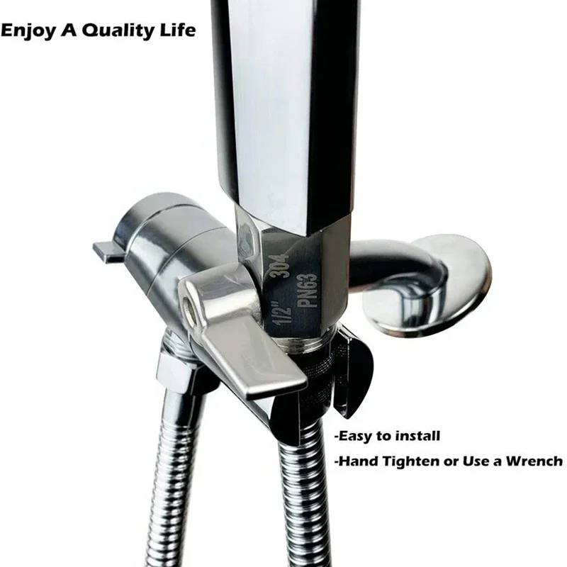 

Мини-шаровой кран из нержавеющей стали 304, внутренняя (1/2 дюйма x наружная резьба), резьба NPT, регулирующий клапан головки регулятора расхода воды