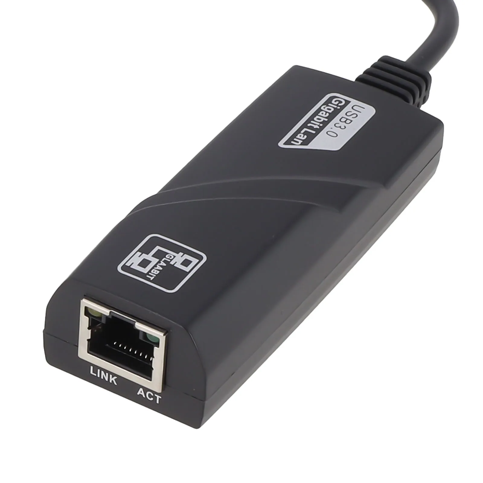 High-Speed 3.0 USB HUB Ethernet Adapter Plastic Network Card For Seamless Network Connection Fast Charge For Laptop Computer