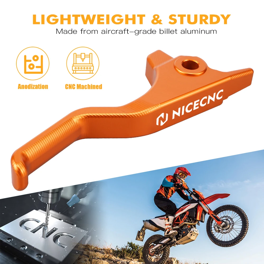 NICECNC For 2014-2024 KTM EXC 300 XCW EXCF 500 450 400 350 300 250 200 150 125 SX XC SXF XCF Motorcycle Brembo Short Brake Lever - Image 3