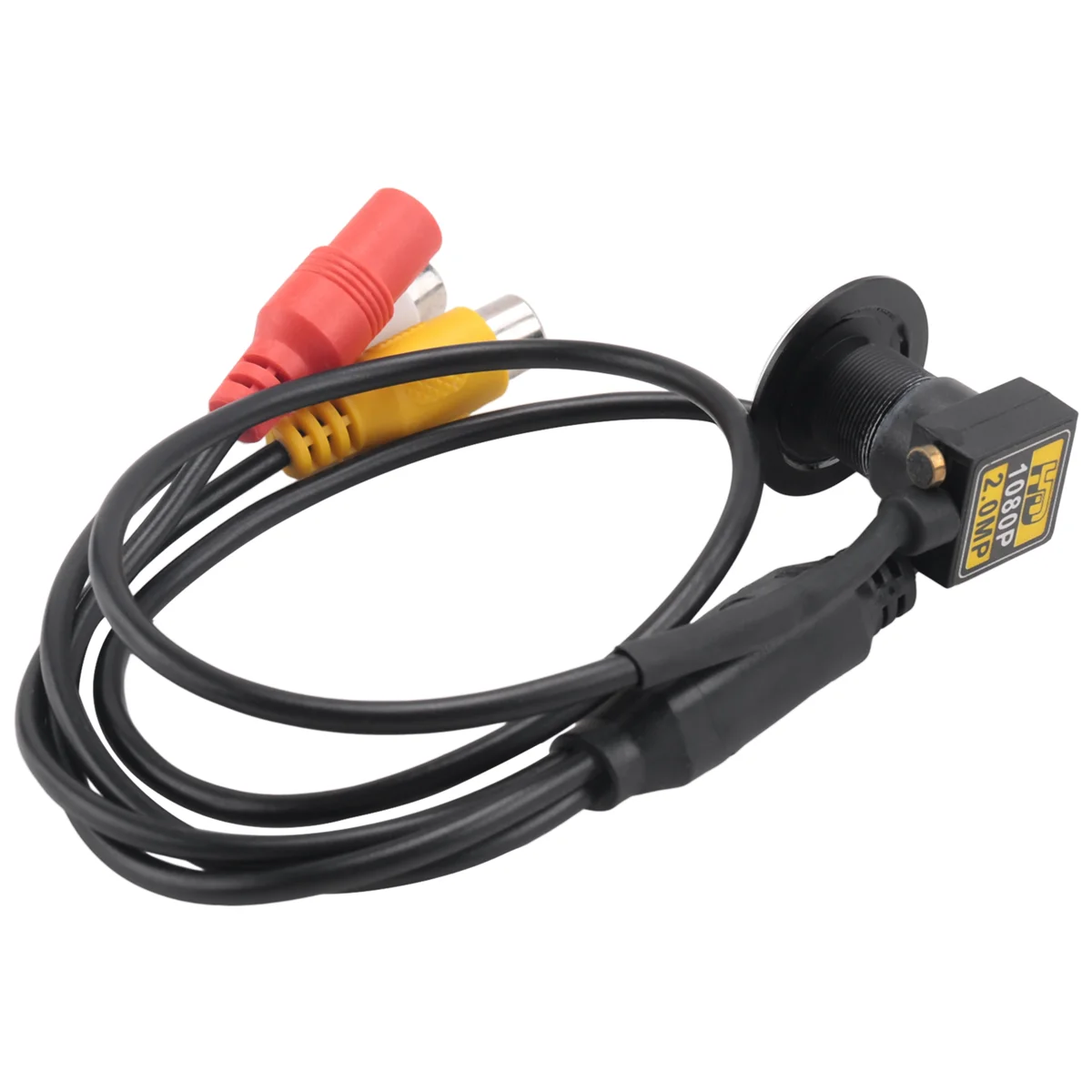 ABJG-1.7mm كاميرا فيديو بانوراما عين السمكة AHD 2MP 1080P كاميرا عارض ثقب الباب زاوية واسعة لـ