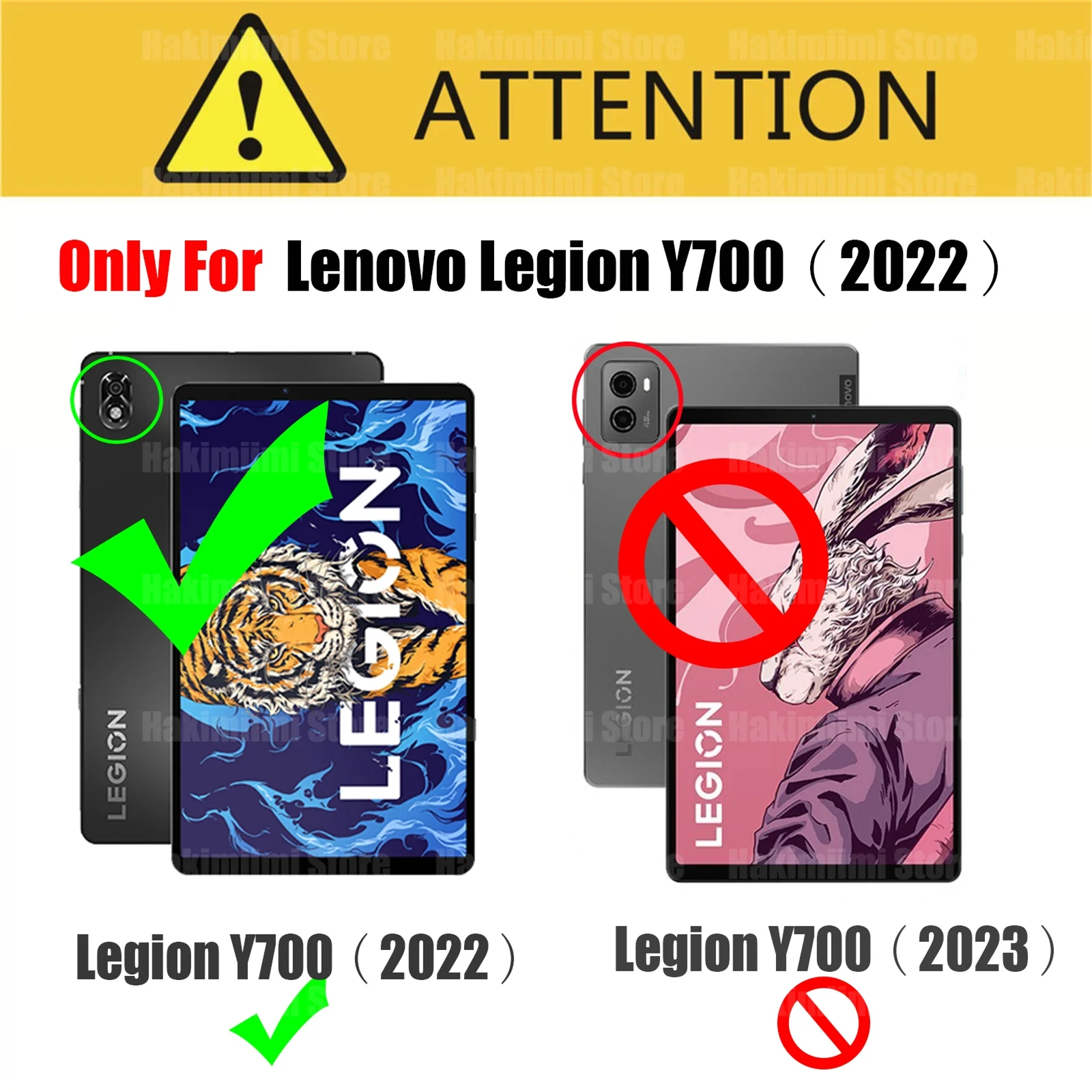 Protecteur d'écran pour Lenovo Legion Y700 2022, 8.8 pouces, HD, dureté 9H, anti-rayures, antidéflagrant, Film en verre trempé Transparent