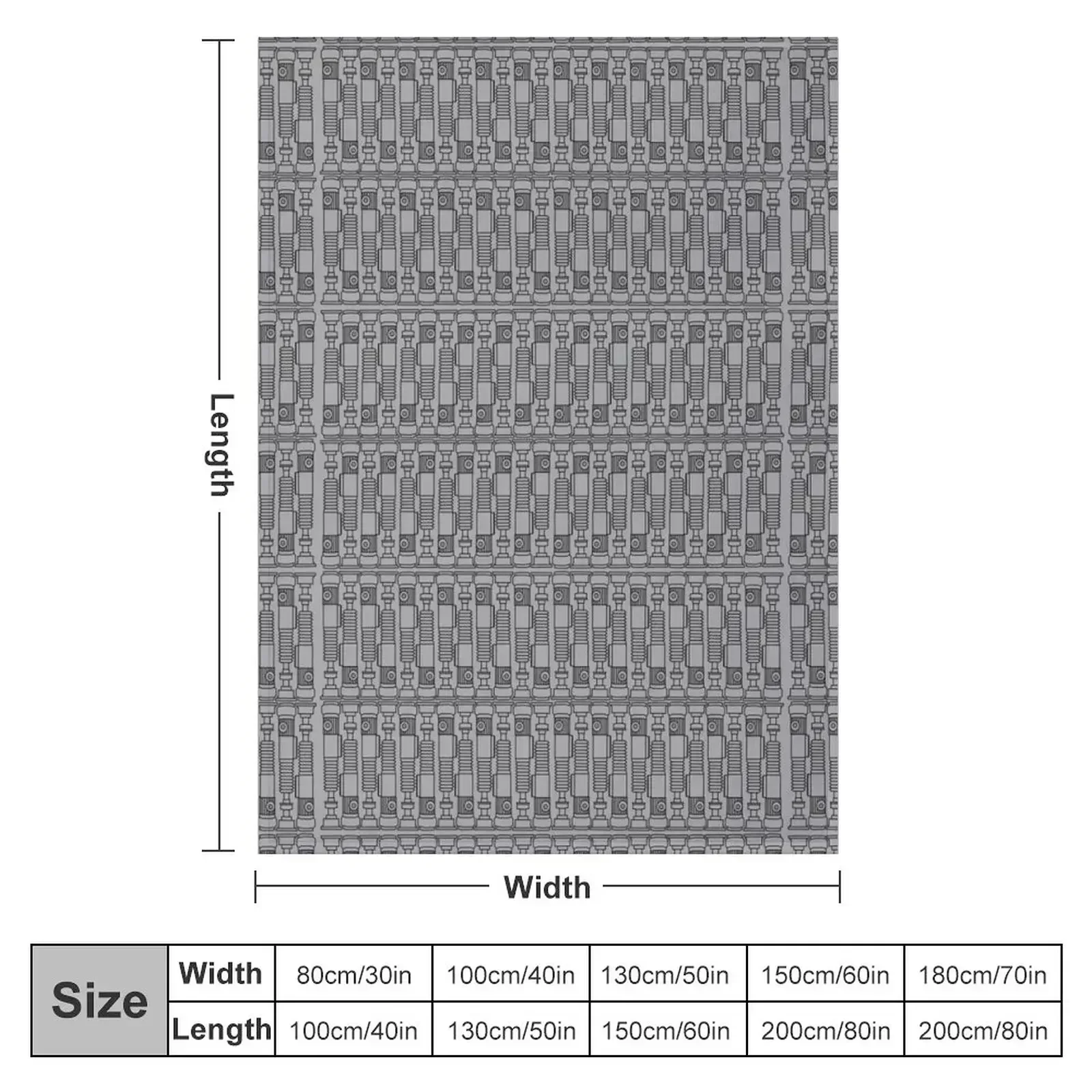 Laser Sword Pattern Throw Blanket couch cozy soft plush fuzzy picnic outdoor blanket