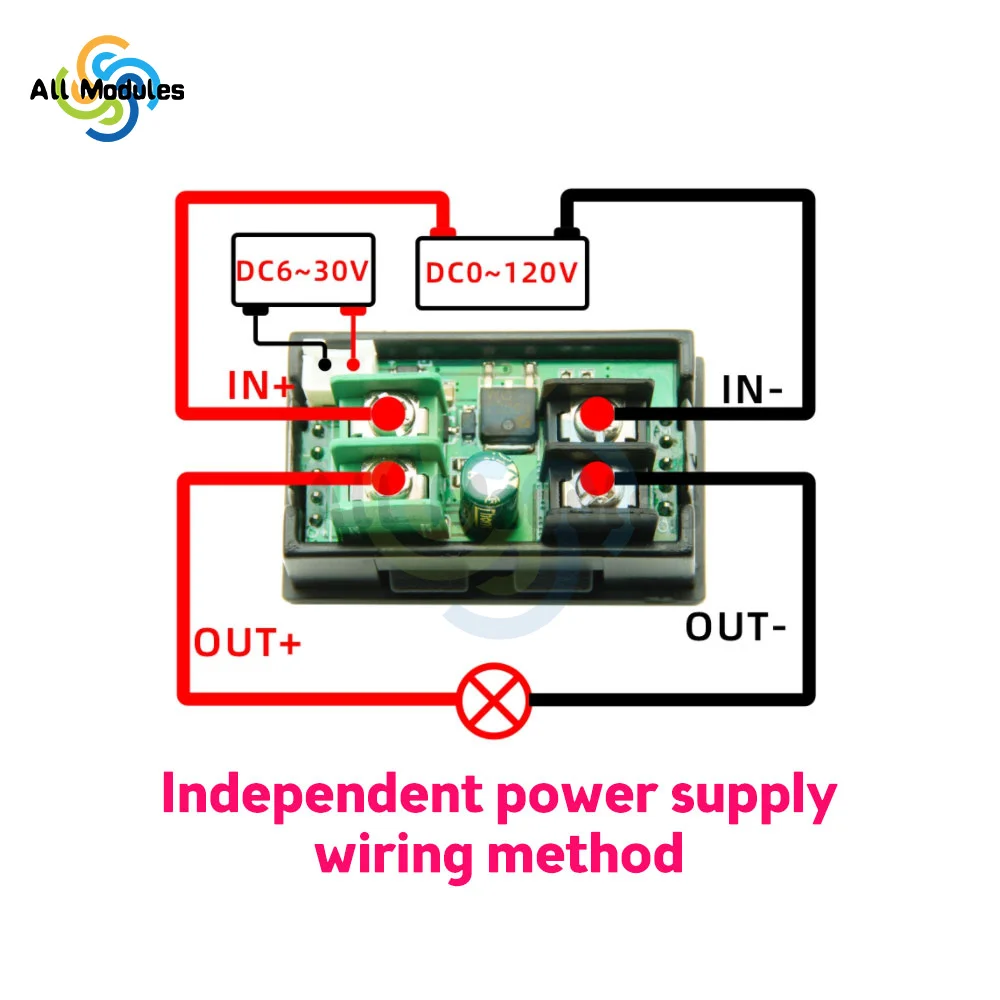 DC6-30V 20A 9 in 1 Multifunction Tester IPS LCD Color Screen Voltmeter Ammeter Time Temperature Capacity Power Electrical Meter