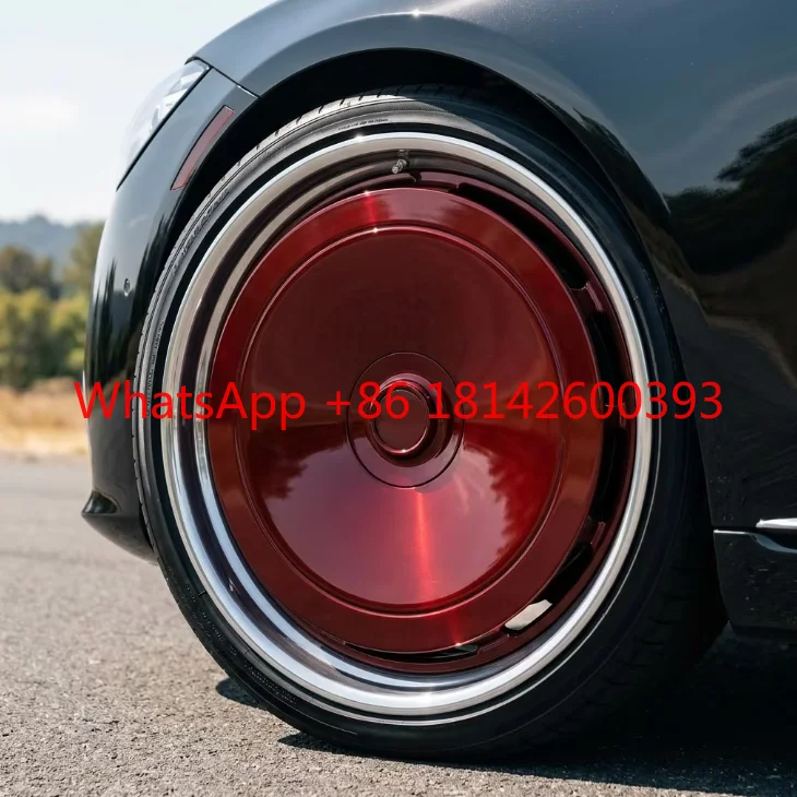 17-28 Inch Vintage 2 Piece Forged Passenger Car Wheels 5x120 5x114.3 5x112 Custom Retro Car Wheel Rims