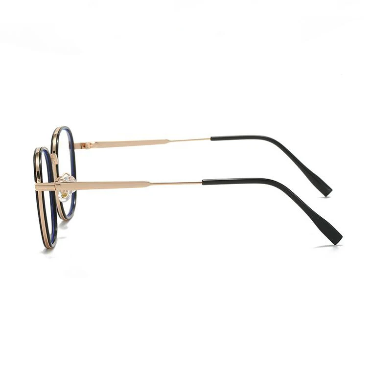 Blue Light Blocking Oval Prescription Glasses For The Nearsighted Women Student Single Lens Myopia Spectacles 0 -0.5 -1.0 To -6
