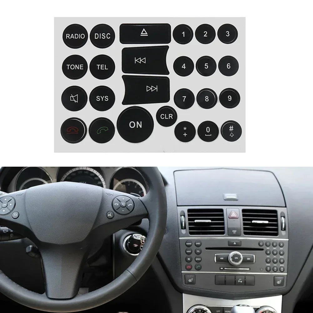 1 Set Radio Button Abscission Characters For High Grade Vinyl Preventing Sunlight Radio Button 1 Set