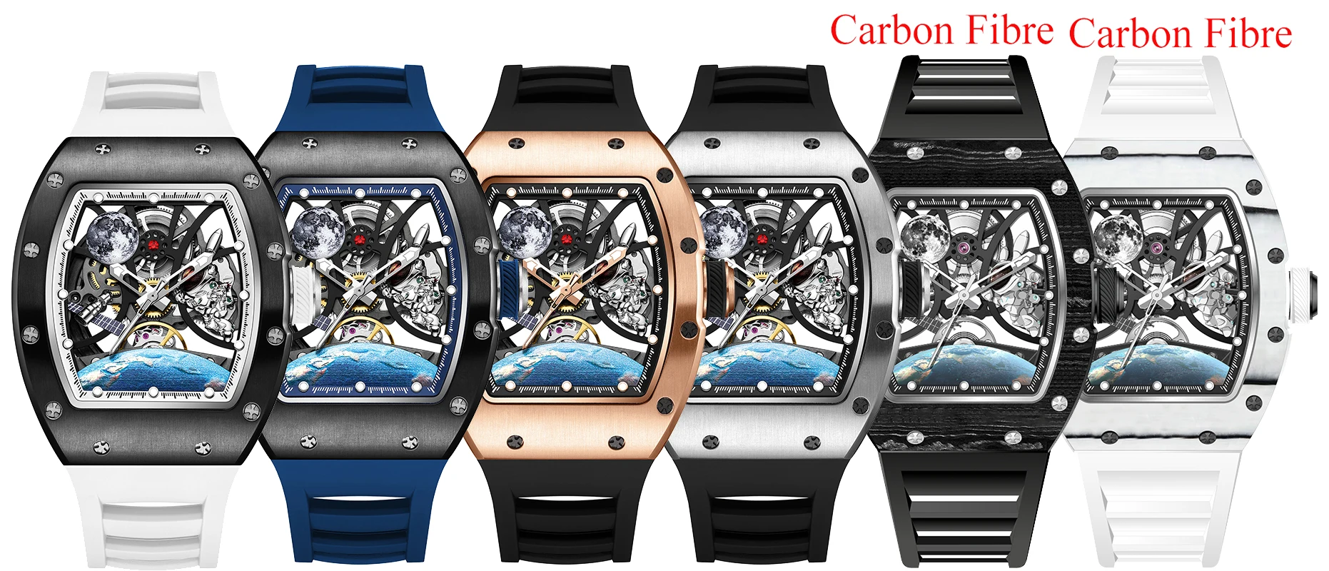 2026 العلامة التجارية عالية الجودة مقاومة للماء الفولاذ المقاوم للصدأ ساعات آلية أوتوماتيكية الأعمال الفاخرة ساعة شعار مخصص