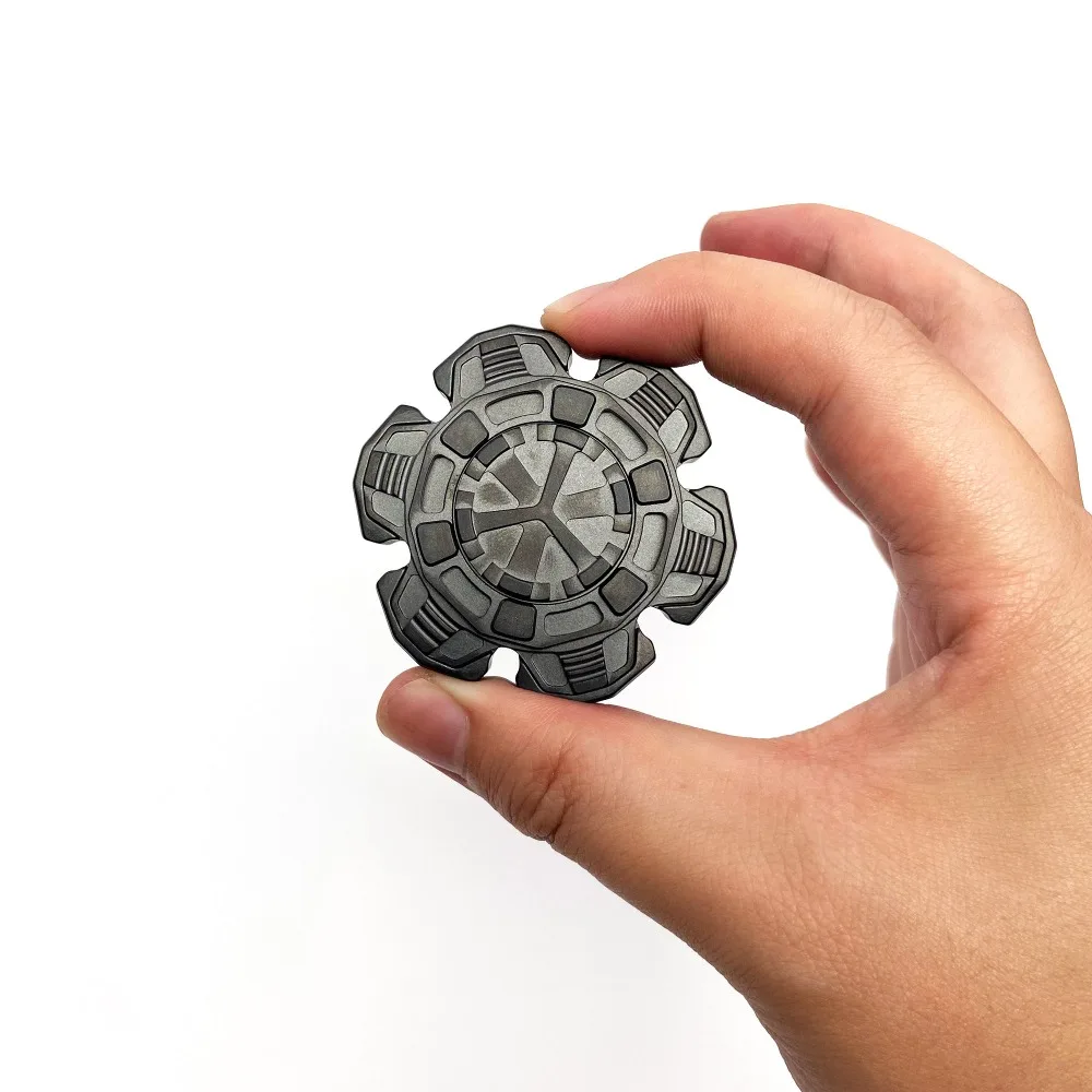 OUYEDC Remake: Exploding Mechanical Armor-Opening Spinning Mechanical Metal Fidget Spinner Desktop Decompression Toy