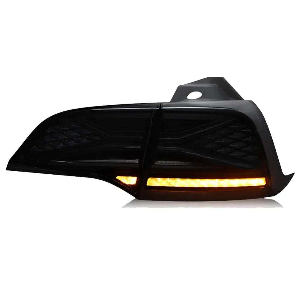 Car Lights For Tesla Model 3 RGB Taillights 2019-2024 Model Y LED Tail Lamp Dynamic Turn Signal Light Car Taillights Assembly view 4