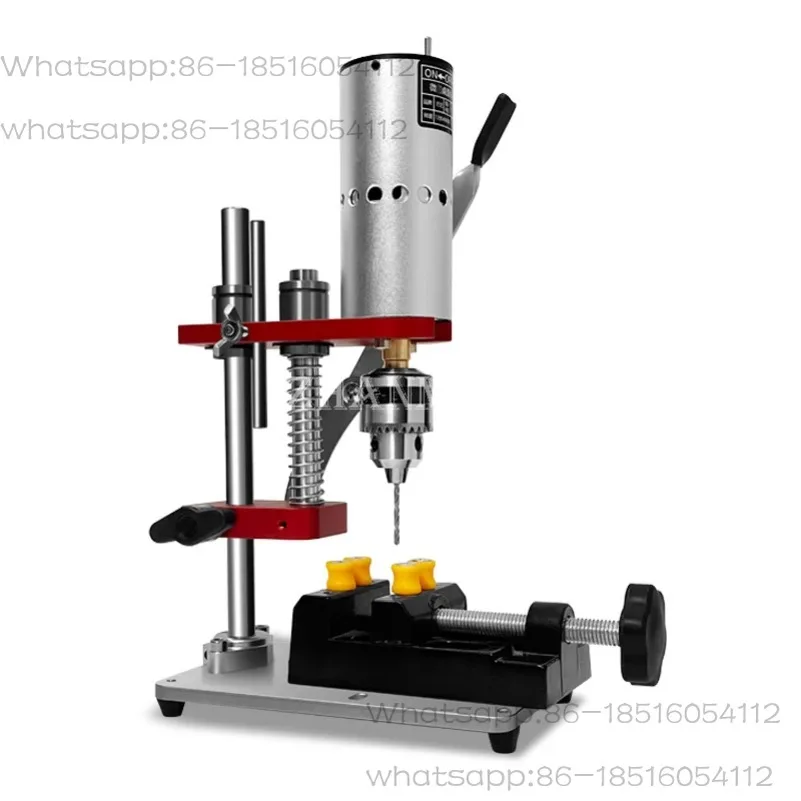 

Мини-бытовая микро-настольная переменная скорость постоянного тока, полировка металла, нефрита, сверление, маленькая настольная дрель, прецизионная электрическая дрель