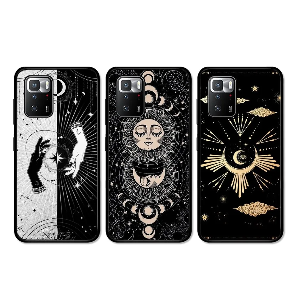 Witches Moon Tarot Mystery Totem Phone Case For Redmi 5 6 7 8 9 10 plus pro 6 7 8 9 A GO K20 K30 K40 pro plus F3 Fundas