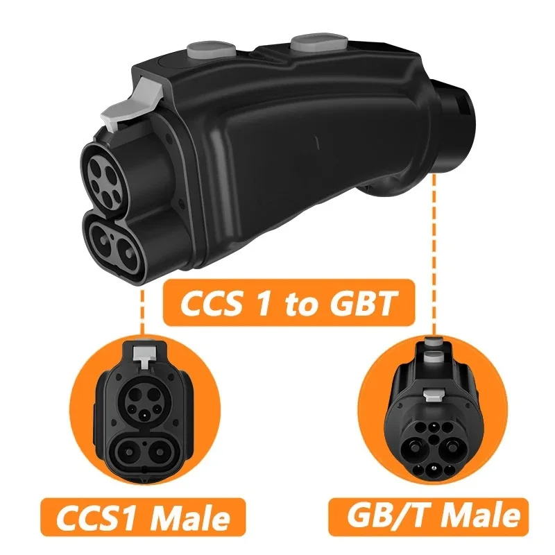 American standard to national standard DC fast charging adapter 250A plug