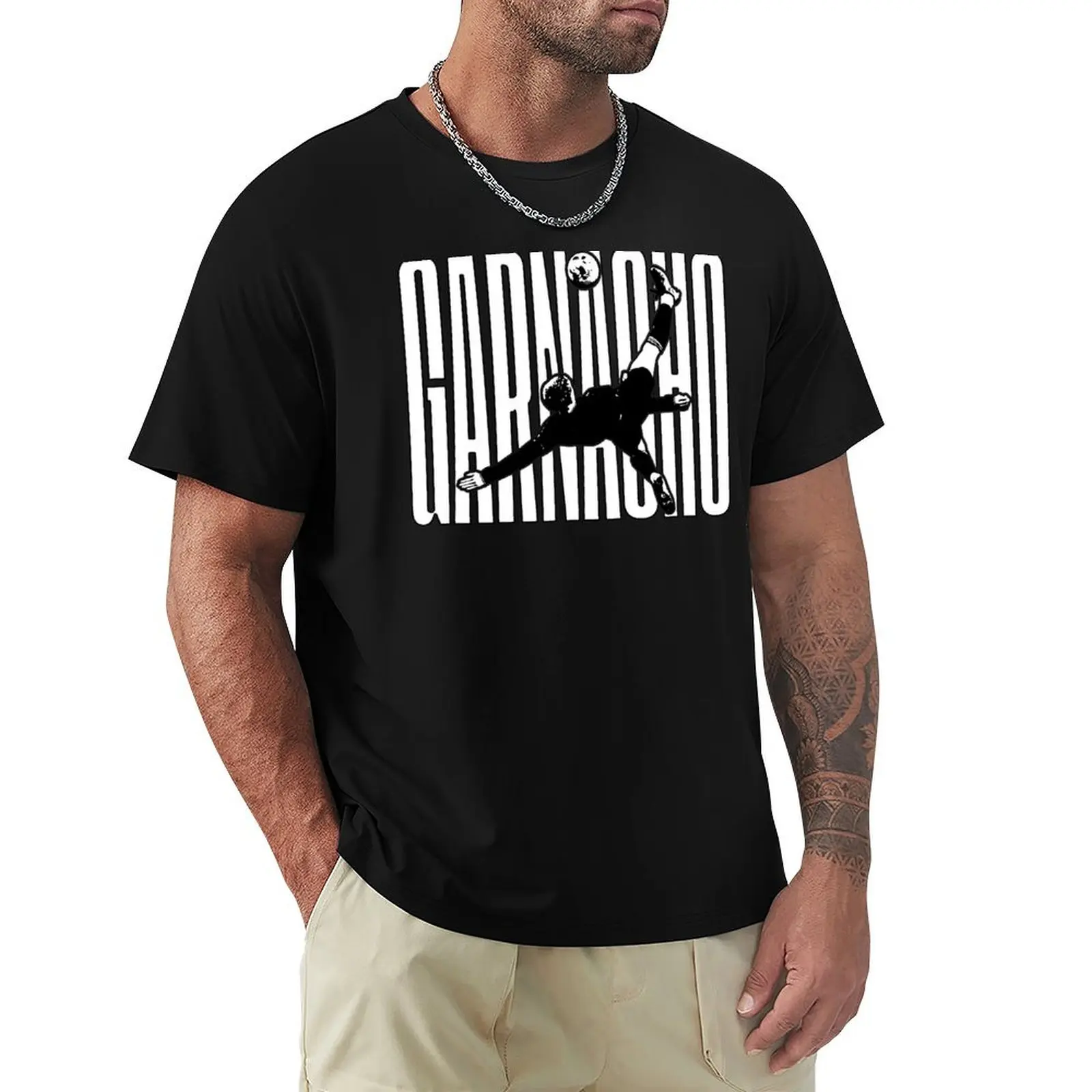 

garnacho art T-Shirt Classic Basic Casual T-Shirt