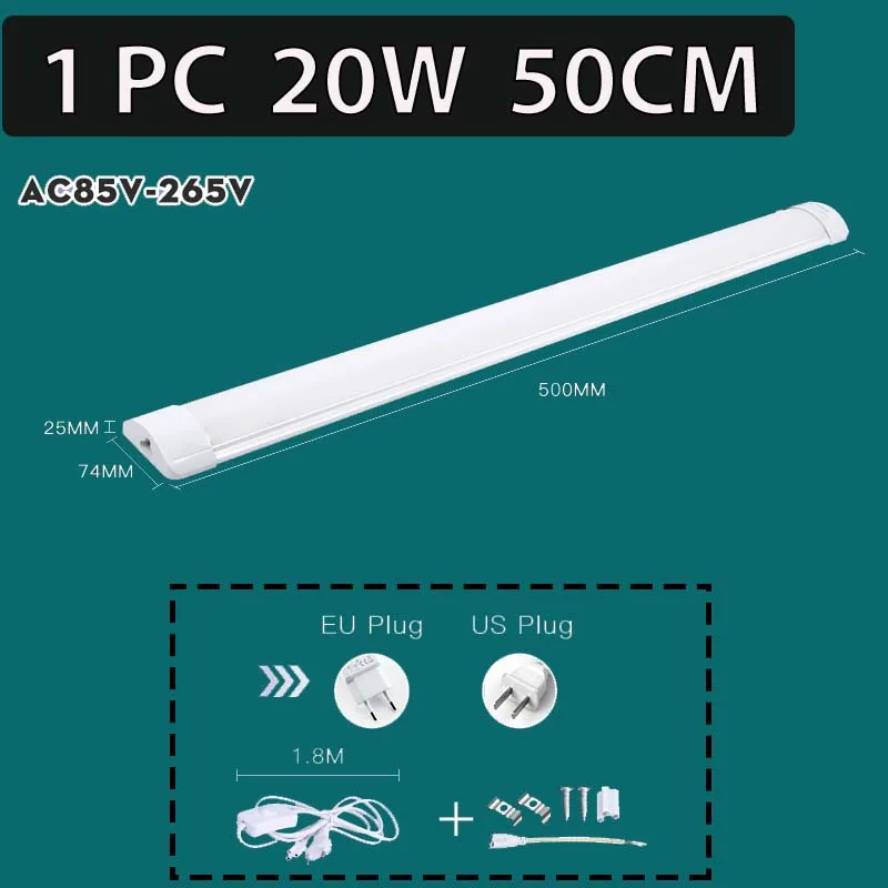 Led Küche Schrank Lichter Unter Schrank Licht Schrank Led Beleuchtung 5W 10W 20W Rohr Wand Lampe für zimmer Schrank Küche Hause 220V