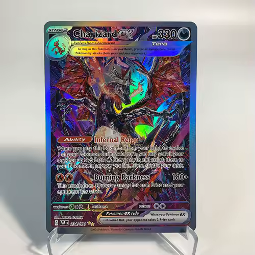 Charizard Pokemon Cards Shining Charizard Holographic Charizard Ex GX VMX Hobbies Rare Collection Battle Cards Toys Gifts - Image 14