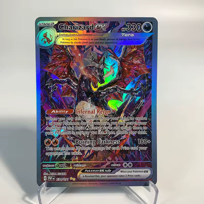 Charizard Pokemon Cards Shining Charizard Holographic Charizard Ex GX VMX Hobbies Rare Collection Battle Cards Toys Gifts - Image 14