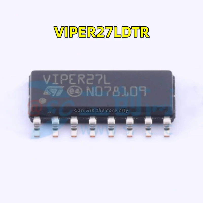 

1-100 PCS/LOT New VIPER27LDTR VIPER27L VIPER27 SO-16 AC-DC controller and voltage regulator original