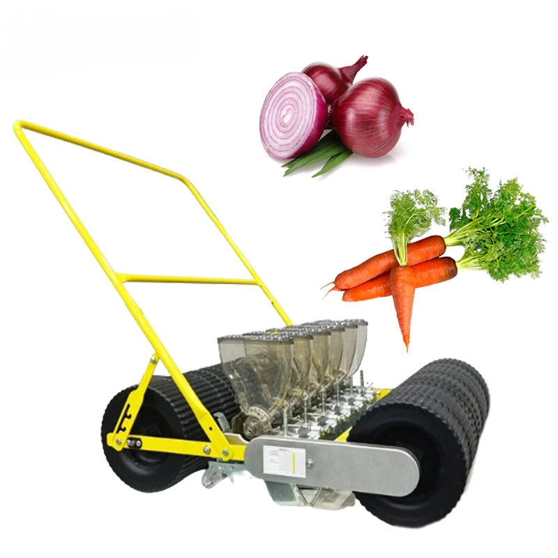 NEWEEK hand push cabbage broccoli celery onion planter pepper seed sowing machine vegetable seeder