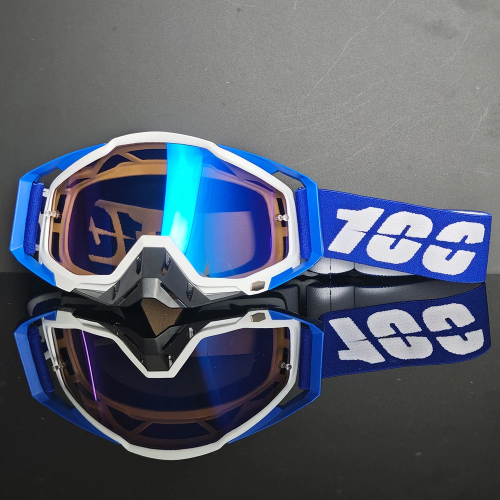 Verstellbare Motorrad-Motocross-Brille Winddicht Passend für Männer Langstrecken-Motorradfahren