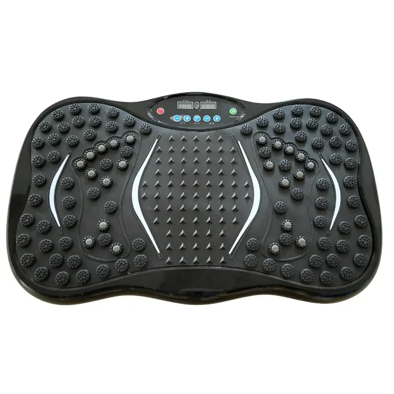 Vibration Fitness Trainer with Bluetooth Speaker Home Use Plate Exercise Machine Body Toning Electromagnetic Exercise Equipment