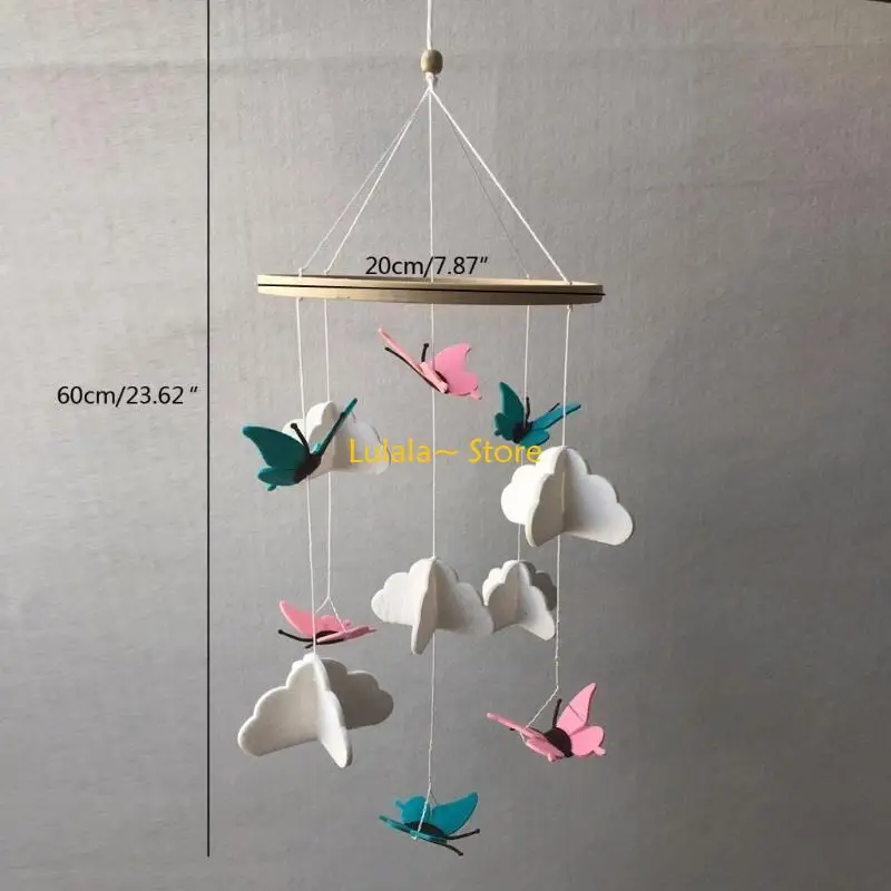 Y4qa Baby Migliora i giocattoli intelligenza con teether per crimine farfalla/uccello/aereo