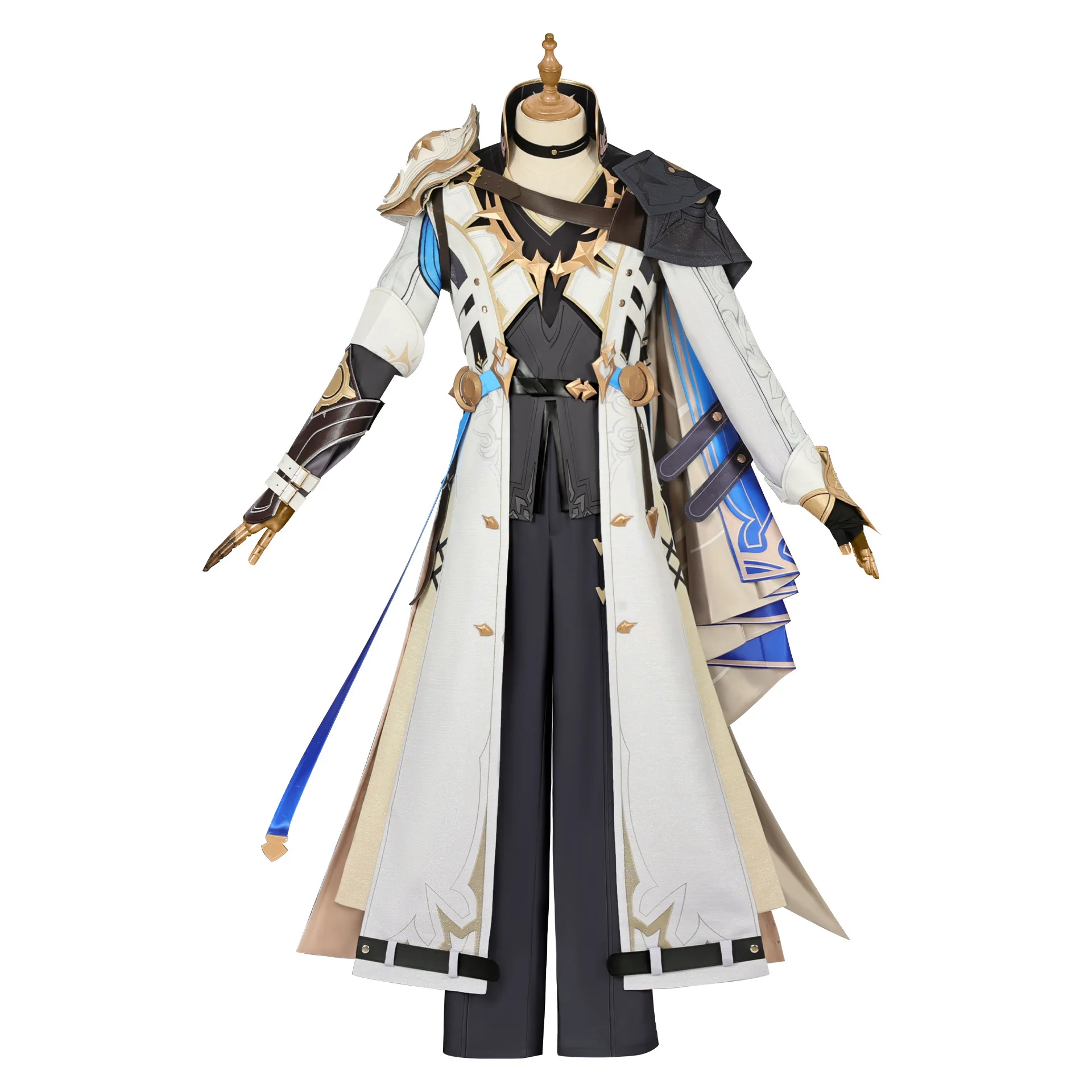 

Honkai Star Rail Phainon Cosplay Costume AMPHOREUS Hero Jicheng Male Cosplay Game Costume (Whit Wig)