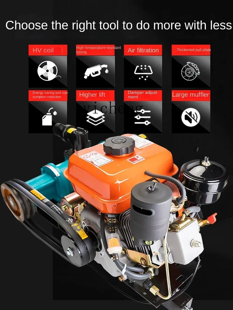 High Pressure High Lift Water Pump Pumper Large Flow High Power Diesel Engine Pump